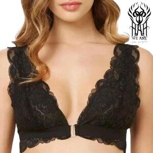 We Are HAH NWT Free People Got Ur Back Bra Noir - Size XS
